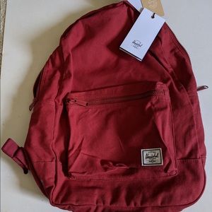 HERSHEL SUPPLY CO DAYPACK BRICK RED NEW UNUSED